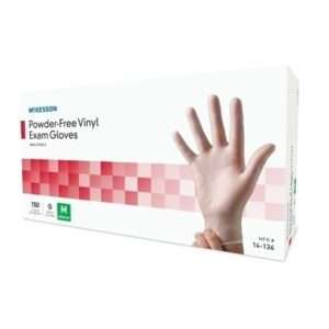 McKesson Powder-Free Vinyl Exam Gloves