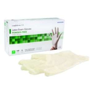 McKesson Confiderm™ Powder Free Latex Exam Gloves