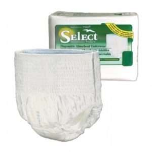 Select® Disposable Absorbent Underwear For Heavy Protection