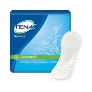 TENA Serenity Moderate Thin Pads Long 52070