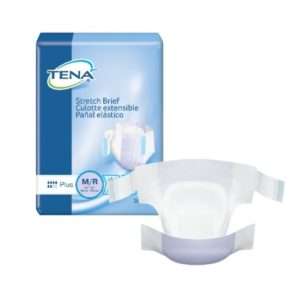 TENA® Stretch Briefs, Plus Absorbency