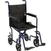 McKesson Aluminum Transport Chair