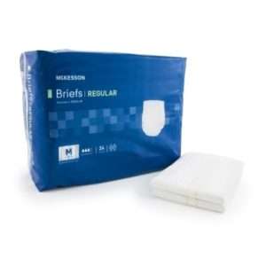 McKesson Adult Tabbed Brief Regular Moderate Absorbency