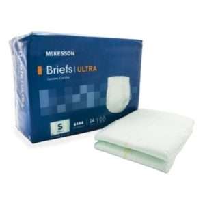 McKesson Ultra Briefs with Tabs Heavy Absorbency