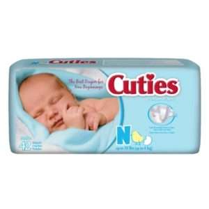 Cuties® Premium Baby Diapers