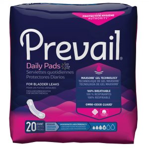 Prevail® Bladder Control Pads – Moderate