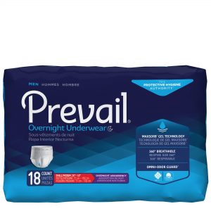 Prevail® for Men: Overnight Absorbency Underwear