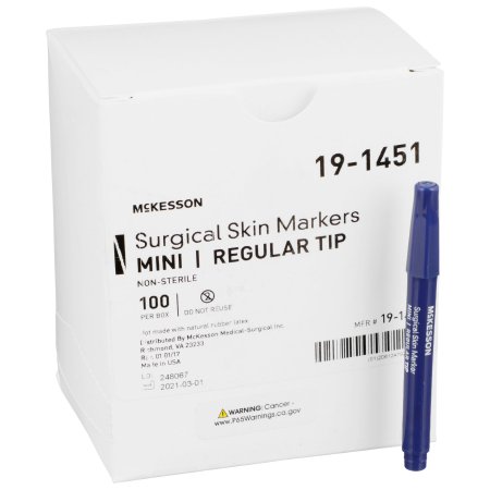 Surgical Skin Marker McKesson Gentian Violet Regular Tip NonSterile