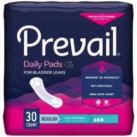 Bladder Control Pad Prevail® Daily Pads 9-1/4 Inch Length