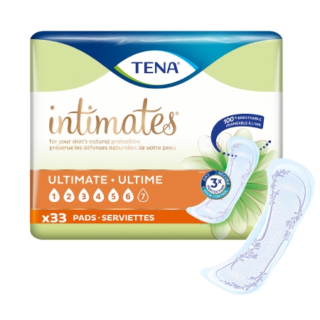 Bladder Control Pad TENA® Intimates™ Ultimate 16 Inch Length