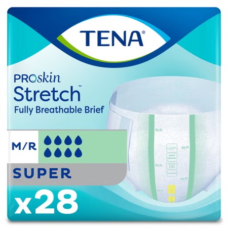 TENA® ProSkin™ Stretch Briefs, Super Absorbency