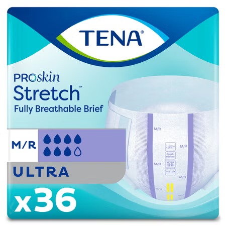 TENA® ProSkin™ Stretch Briefs, Ultra Absorbency